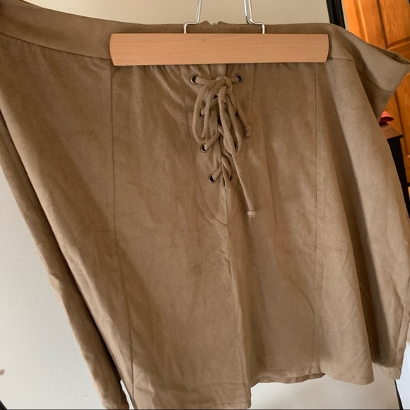 Maurices Suede Tie Skirt - Picture 2 of 3